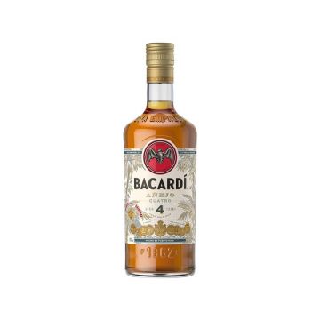 Rom Bacardi Anejo Cuatro 4 Years, 40% alc., 0.7L, Cuba