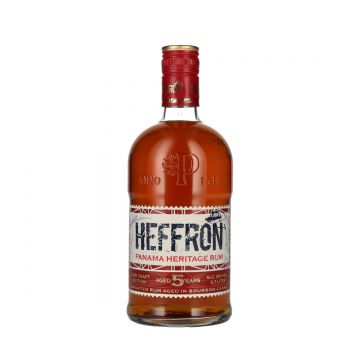 Rom Heffron Panama Heritage - Matured In Bourbon Barrels - 5 ani 0.7L