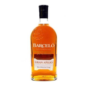 Rom negru Barcelo Gran Anejo, 37.5% alc., 0.7L, Republica Dominicana