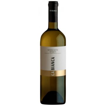 Vin alb demidulce, Moscato, Tenimenti Ca' Bianca d'Asti, 0.75L, 5% alc., Italia