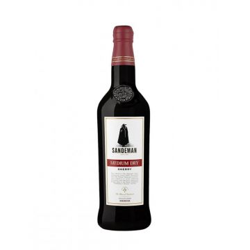 Vin alb Sandeman Medium Dry Sherry, 0.75L, 15% alc., Spania