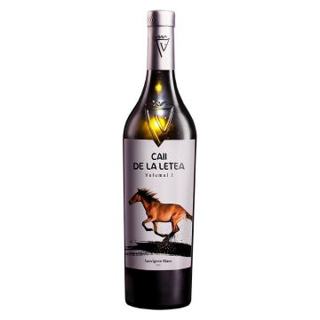 Vin alb sec, Sauvignon Blanc, Caii de la Letea, 0.75L, 13% alc., Romania