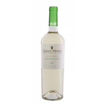 Vin alb sec, Sauvignon Blanc, Gimenez Mendez Alta Reserva, 0.75L, 12% alc., Uruguay