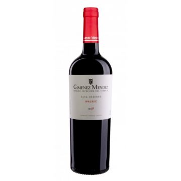 Vin rosu sec, Malbec, Gimenez Mendez Alta Reserva, 0.75L, 14% alc., Uruguay