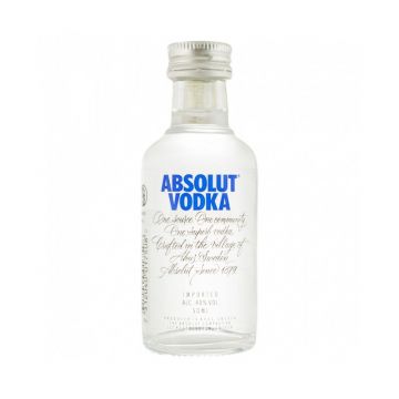 Vodca Absolut, 0.05L, 40% alc., Suedia