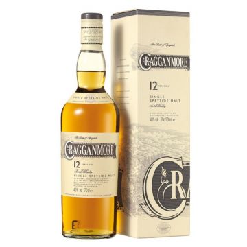 Whisky Cragganmore 12 Years, 0.7L, 40% alc., Scotia