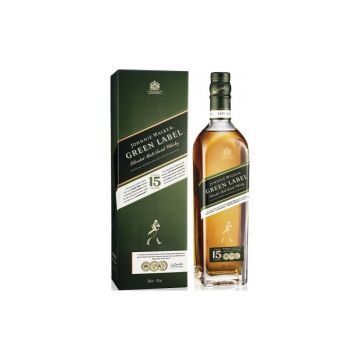 Whisky Johnnie Walker Green Label 15 Years, 0.7L, 43% alc., Scotia