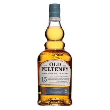 Whisky Old Pulteney 15 Years, 0.7L, 46% alc., Scotia