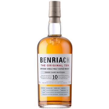 Whisky The Benriach 10 Years The Original Ten, 0.7L, 43% alc., Scotia