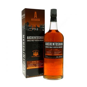 Auchentoshan Dark Oak Lowland Single Malt Scotch Whisky 1L