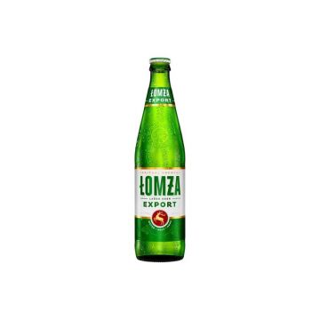 Bere blonda, filtrata Lomza Export, 5.7% alc., 0.5L, Polonia
