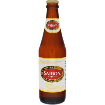 Bere blonda Saigon Export, 4.9% alc., 0.35L, Vietnam