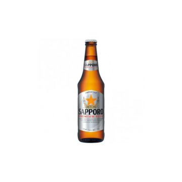 Bere blonda Sapporo, 4.7% alc., 0.33L, Japonia