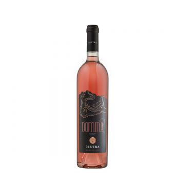 Dextra Domina Merlot - Vin Rose Demidulce - Romania - 0.75L