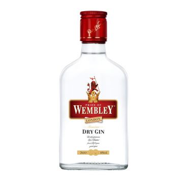 Gin Wembley Dry, 40% alc., 0.2L, Romania