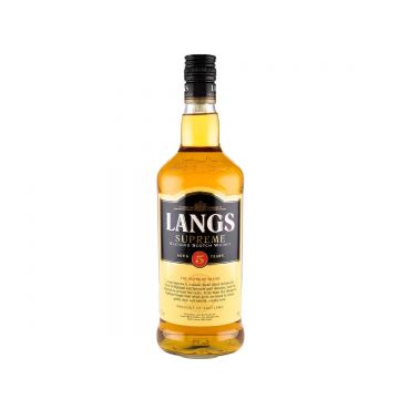 Langs Supreme 5 ani Blended Scotch Whisky 0.7L