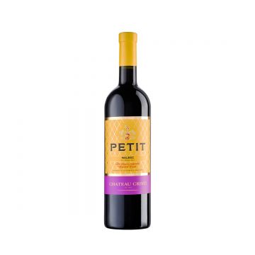 Petit by Chateau Cristi Malbec - Vin Rosu Sec - Republica Moldova - 0.75L