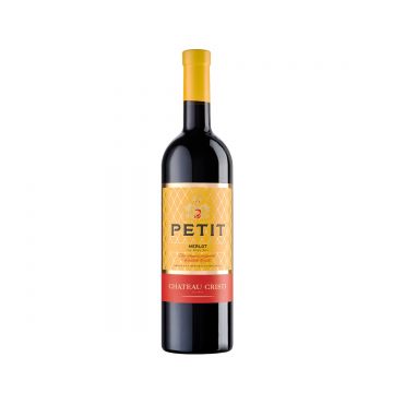 Petit by Chateau Cristi Merlot - Vin Rosu Sec - Republica Moldova - 0.75L