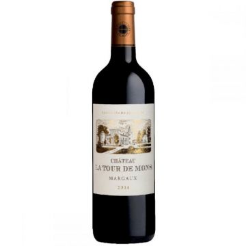 Vin rosu Chateau La Tour de Mons Margaux, 0.75L, 14% alc., Franta