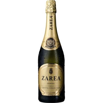 Vin spumant alb demisec Zarea Crystal Collection, 0.75L, 11% alc., Romania