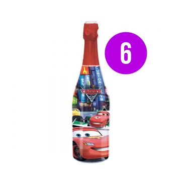 Vitapress Sampanie Copii Cars Capsuni & Mere BAX 6 st. x 0.75L
