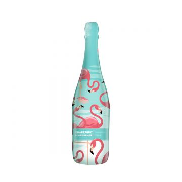 Vitapress Sampanie Copii Flamingo Grapefruit & Rodie 0.75L