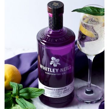 Whitley Neill Rhubarb & Ginger Gin 1L